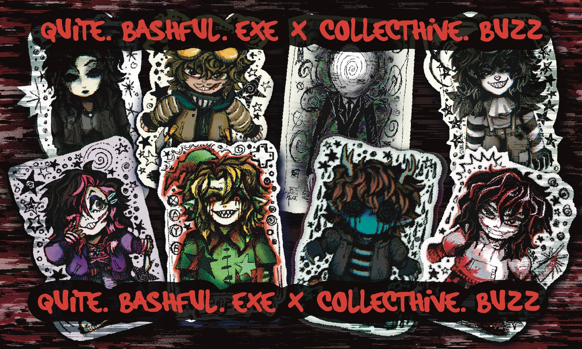 Creepypasta Sticker Collection No. 1 - Sticker Sheet