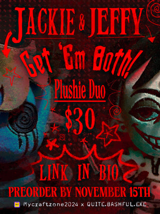 Jackie & Jeffy - Plush Doll
